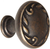 Ornate 1 1/4'' Knob A3650-14-BARC