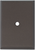 1 1/2'' x 2 1/4'' Backplate A610-38-CHBRZ