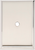 1 1/2'' x 2 1/4'' Backplate A610-38-PN