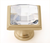 Swarovski Crystal 1 1/4'' Crystal Knob C212-CLR/SB Swarovski Crystal 1 1/4'' Crystal Knob C212-CLR/SB