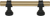 Dakota Bit Pull 3 Inch Honey Bronze and Flat Black M2701