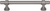 Dakota Bit Pull 5 1/16 Inch Ash Gray M2711