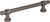 Dakota Bit Pull 5 1/16 Inch Ash Gray M2711
