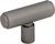 Regent's Park Clarence T-Knob 2 Inch Ash Gray TK3111AG