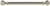 Morris Cranford Pull 7 9/16 Inch Polished Nickel TK3144PN