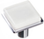 Geometric Geomtric Square White on Square Knob K-1300