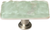 Glacier Spruce Green Long Knob with Satin Nickel Base LK-201-SN