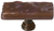Skinny Glacier Woodland Brown Long Knob with Base SLK-209