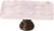Skinny Glacier Rose Long Knob with Base SLK-228