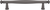 Coddington Pull 5 1/16'' cc Ash Gray TK3192AG Coddington Pull 5 1/16'' cc Ash Gray TK3192AG