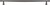 Coddington Pull 12'' cc Ash Gray TK3196AG Coddington Pull 12'' cc Ash Gray TK3196AG