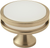 Oberon 1-3/4'' diam Golden Champagne/Frosted Cabinet Knob BP36609