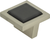Spa Black Square Knob 1 3/8'' Brushed Nickel 230-BLK-BRN Spa Black Square Knob 1 3/8'' Brushed Nickel 230-BLK-BRN