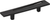 Modernist Right Pull 3'' cc Matte Black 253R-BL Modernist Right Pull 3'' cc Matte Black 253R-BL
