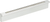 Crystal Bar Inset Thin Pull 3 3/4'' cc Matte Chrome 3201-MC