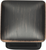 Alcott Square Knob 1 1/4'' Venetian Bronze 322-VB