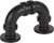 Steam Punk Finger Pull 1 5/16'' cc Matte Black 366-BL