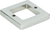 Tableau Square Base 1 7/16'' Polished Chrome 392-CH