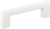 Round Rail Pull 3 3/4'' cc White Gloss 438-WG