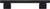 Holloway Pull 5 1/16'' cc Matte Black A513-BL Holloway Pull 5 1/16'' cc Matte Black A513-BL