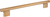 Holloway Appliance Pull 18'' cc Warm Brass A519-WB