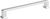 Sweetbriar Lane Pull 6 5/16'' cc Polished Chrome A665-CH