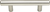 Linea Rail Pull 3'' cc Brushed Nickel A822-BN Linea Rail Pull 3'' cc Brushed Nickel A822-BN