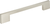 Thin Square Pull 7 9/16'' cc Brushed Nickel A826-BN Thin Square Pull 7 9/16'' cc Brushed Nickel A826-BN