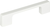 Thin Square Pull 3 3/4'' cc High White Gloss A836-WG