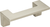 U Turn Pull 2 1/2'' cc Brushed Nickel A846-BN U Turn Pull 2 1/2'' cc Brushed Nickel A846-BN