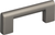Round Rail Pull 3'' cc Slate A878-SL Round Rail Pull 3'' cc Slate A878-SL