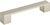 Wide Square Pull 5 1/16'' cc Brushed Nickel A919-BN Wide Square Pull 5 1/16'' cc Brushed Nickel A919-BN