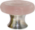 Rose Quartz Worry Stone Cabinet Knob WY.RSQZ.14 Rose Quartz Worry Stone Cabinet Knob WY.RSQZ.14