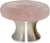 Rose Quartz Worry Stone Cabinet Knob WY.RSQZ.15 Rose Quartz Worry Stone Cabinet Knob WY.RSQZ.15