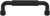Garrison 3 3/4'' cc Bar Pull TK3262BLK