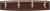 Luna Collection Hook Rail 18'' Long Cherry Stained with Satin Nickel Finish C25006-CSSN Luna Collection Hook Rail 18'' Long Cherry Stained with Satin Nickel Finish C25006-CSSN