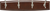 Luna Collection Hook Rail 18'' Long Cherry Stained with Satin Nickel Finish C25006-CSSN Luna Collection Hook Rail 18'' Long Cherry Stained with Satin Nickel Finish C25006-CSSN