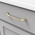 Twist Collection Pull 6-5/16'' cc Elusive Golden Nickel Finish H076018-EGN