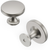 Forge Collection Knob 1-3/8'' Diameter Satin Nickel Finish H076698-SN