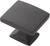 Forge Collection Knob 1-7/16'' X 1-1/4'' Black Iron Finish H076699-BI