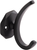 Karat Collection Hook 1-1/4'' cc Matte Black Finish H077848MB