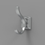 Dover Collection Hook 3/4'' cc Satin Nickel Finish H078774SN