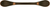 Conquest Metropolis Collection Pull 3'' cc Oil-Rubbed Bronze Highlighted Finish P14444-OBH