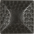 Craftsman Collection Knob 1-1/4'' Square Black Iron Finish P2172-BI