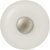Tranquility Collection Knob 1-1/4'' Diameter Satin Nickel with White Finish P222-SN