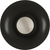 Tranquility Collection Knob 1-1/4'' Diameter Satin Nickel with Black Finish P222-SNB