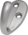 Hooks Collection Utility Hook Single 5/16'' cc Satin Silver Cloud Finish P27100-SC