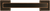 Studio Collection Pull 3-3/4'' cc Oil-Rubbed Bronze Highlighted Finish P3011-OBH