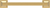 Studio Collection Pull 6-5/16'' cc Brushed Golden Brass Finish P3018-BGB