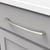 Greenwich Collection Pull 8-13/16'' cc Polished Nickel Finish P3041-14